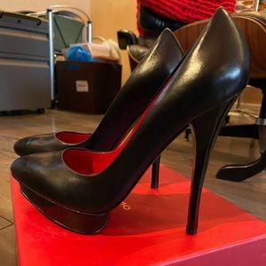 Elegant Black High Heels